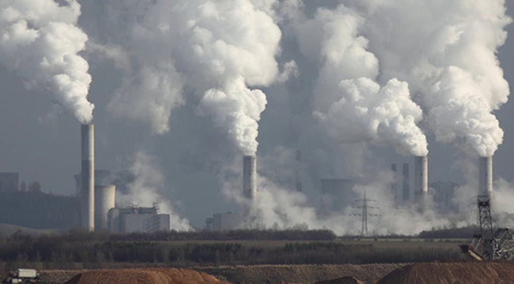 Khí CO2 sinh ra quá nhiều trong hoạt động công nghiệp