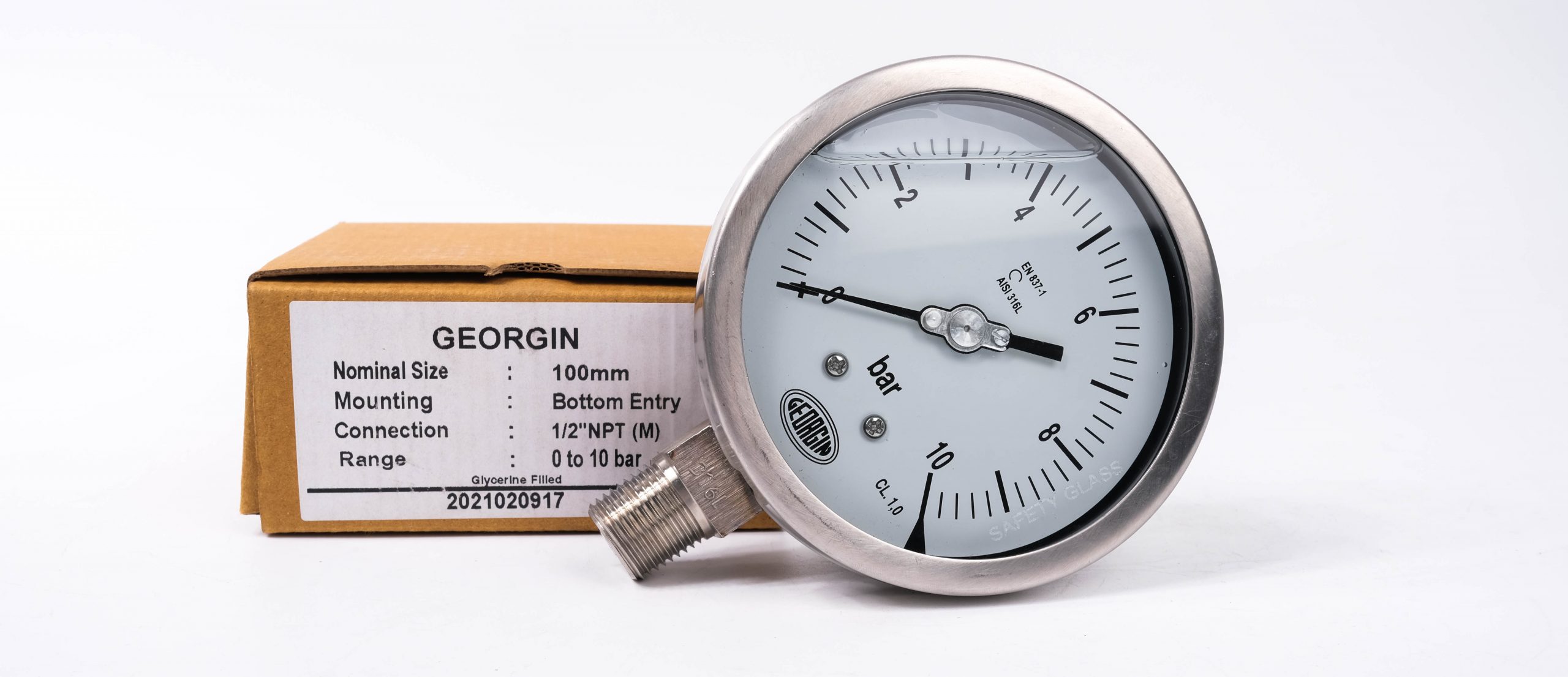 Đồng hồ đo áp suất Georgin - Pháp